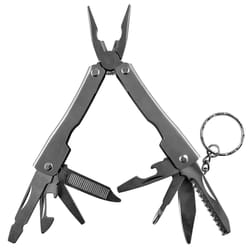 JBM 52412 pince multi-outils Format de poche 8 outils Acier inoxydable