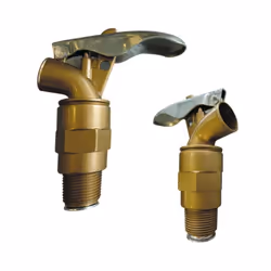 JBM 52453 3/4 ? ROBINET DE FÛT D’HUILE Pour fûts de 200 litres Robinet de sécurité Filetage 3/4" Corps en alliage Joint en ny ...