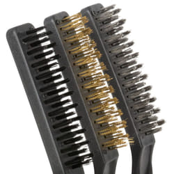 JBM - lot de 3 brosses métalliques 52515