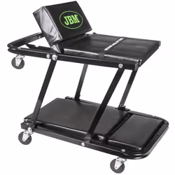 JBM 52542 CIVIÈRE PLIANTE CONVERTIBLE Dimensions : 1180mm x 420mm x 105mm et 650x420x475mm Casquette 135kg dépliée / 115kg pl ...