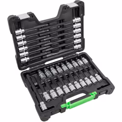 JBM 52606, Ensemble de douilles, Métrique, 32 tête(s), 5,6,7,8,9,10,12,13,14 mm, 5,05 kg