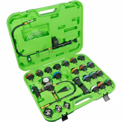 Kit 3 en 1 : test d’étanchéité du circuit, recharge de liquide de refroidissement sous vide et détecteur de fuite du bouchon  ...