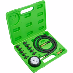 Plage de mesure : 0 -10 bar / 0-140 psi Utile pour vérifier et diagnostiquer les problèmes dans le système d’huile. Adaptateu ...