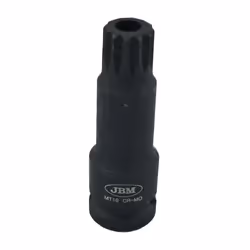 JBM 52811, Douille à choc, Noir, 1 tête(s), 1/2", Métrique, 18 mm