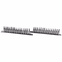 JBM 52908 JEU D’EMBOUTS 1/4" JEU DE 30 EMBOUTS COMPOSÉ DE : +: #0, #1, #2 *: #0, #1, #2 HEX : 3, 4, 5, 6 mm - : 4, 5,5, 6,5,  ...