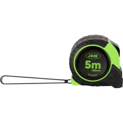 JBM 53026 mètre à ruban 5 m Plastique Noir, Vert