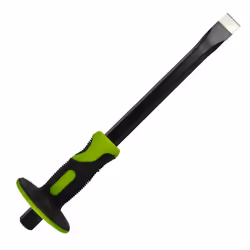 JBM 53122, Ciseau à bout rond, Acier au carbone, Noir, Vert, Plastique, 350 mm, 900 g