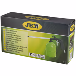 JBM 53202 PISTOLET À HUILE Pistolet de nettoyage de moteur. Pression maximale : 10 bar. Entrée d’air : 1/4". Cylindrée : 600C ...