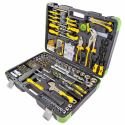 JBM 53212, Ensemble de douilles, 1/4", Métrique, 4,4.5,5,5.5,6,7,8,9,10,11,12,13,14,15,16,17,18,19,20,21,22,23,24,27,30,32 mm ...