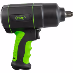JBM 53608 PISTOLET À PERCUSSION 1/2 » 1200NM JBM 1/2 » clé à chocs pneumatique. Mécanisme à double marteau. 4 vitesses. 7500R ...