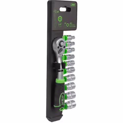 L’ENSEMBLE CONTIENT : - Cliquet x1 1/4". - Douille hexagonale x10 : 1/4" de 4, 5, 6, 7, 8, 9, 10, 11, 12, 13 mm. Chez Europea ...
