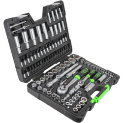 JBM - Mallette à outils de 108 pièces avec douilles hexagonales galvanisées 54037