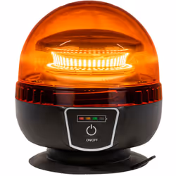 JBM 54173 Balise LED à base magnétique alimentée par batterie Facilité d’installation : La base magnétique ou magnétique perm ...