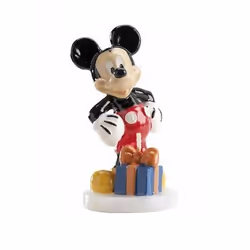 Cerf Dellier Bougie anniversaire Mickey, Multicolore, 1 pièce(s)
