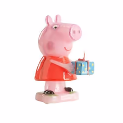 Cerf Dellier Bougie Peppa Pig 8 cm