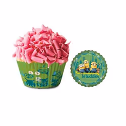 Cerf Dellier Caissette cupcake Les Minions (x 50)