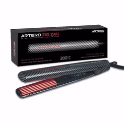 ARTERO Zig Zag Fer à lisser À chaleur Noir, Gris, Rouge