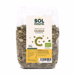 SOL NATURAL - Graines de citrouille bio 500 g