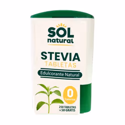 SOL NATURAL - Stévia en comprimés 300 tablettes