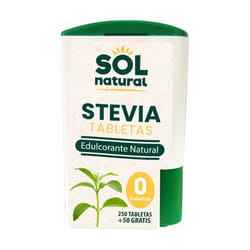 SOL NATURAL - Stévia en comprimés 300 tablettes