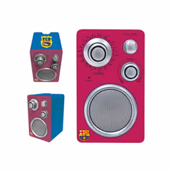 F.C. Barcelona Radio transistor Bordeaux