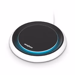 miniBatt FLY, Intérieure, 9 V, 1,1 A, Recharge sans fil, Noir, Blanc