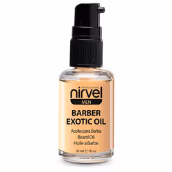Nirvel Cosmetics Barber Exotic Oil 30 ml, Huile pour barbe, 30 ml, Adoucissant, Bouteille, Tous types de peau, Cocta B:CYCLOP ...