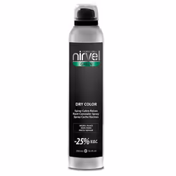 Nirvel Cosmetics Dry Color Noir, 300ml, Noir, Noir, 300 ml, unisexe, Noir, Spray