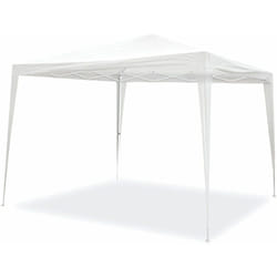 Tonnelle 3x3m pliante blanche. Jardin, plage, terrain, terrase