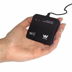 Woxter PE26-003 lecteur de cartes à puce Intérieure USB USB 2.0 Noir