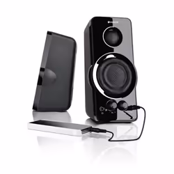 Woxter Big Bass 95 haut-parleur 2-voies Noir Avec fil 20 W