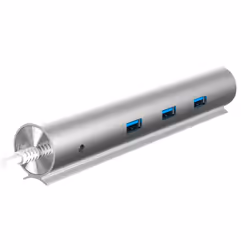 Woxter Hub 73 USB 3.2 Gen 1 (3.1 Gen 1) Type-A 5000 Mbit/s Argent