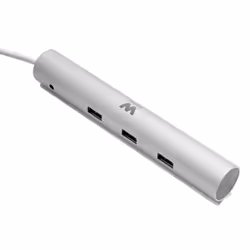 Woxter Hub 73 USB 3.2 Gen 1 (3.1 Gen 1) Type-A 5000 Mbit/s Argent - Vue supplémentaire 4