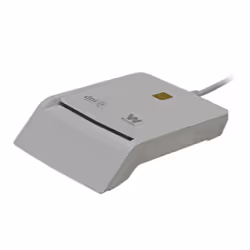 Woxter PE26-144 lecteur de cartes à puce Intérieure USB USB 2.0 Blanc