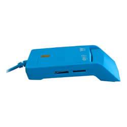 Woxter PE26-146 lecteur de cartes à puce Intérieure USB USB 2.0 Bleu