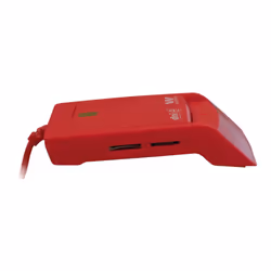 Woxter PE26-148 lecteur de cartes à puce Intérieure USB USB 2.0 Rouge