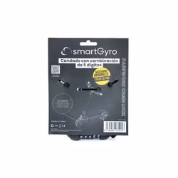 smartGyro SG27-348 Antivol pour bicyclettes Noir 1800 mm