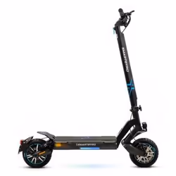 smartGyro CrossOver DUAL MAX 2 LR, Scooter classique, Noir, 25 km/h, 120 kg, Unisexe, 2 roue(s)