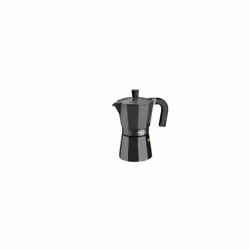 La cafetière en aluminium noir Monix est le complément parfait de votre plaque de cuisson vitrocéramique. Avec une capacité d ...