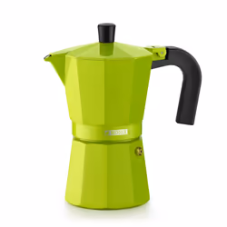 Monix M391703, Cafetière à moka, Vert, 3 tasses