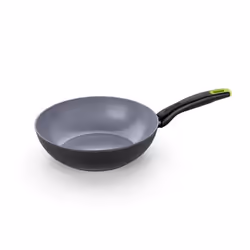Wok - Monix - M261232 - Aluminium recyclé - Revêtement céramique - 28 cm