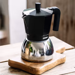 Monix M863009 machine à café manuelle Cafetière à moka 0,47 L Noir