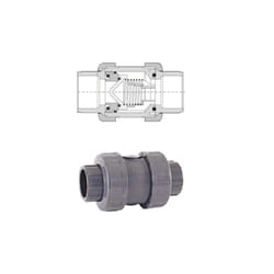 Clapet anti-retour à ressort ø 50 mm