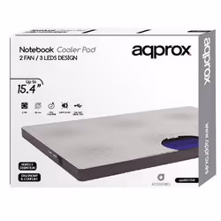 Approx appNBC05W 15.4" Gris, Blanc