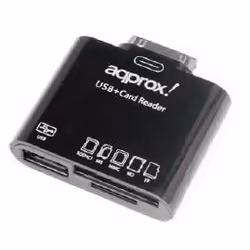 Approx appCRS, Clé USB (MS), MicroSD (TransFlash), microSDHC, miniSD, MMC, MS Duo, MS Micro (M2), MS PRO, MS PRO..., Noir, 48 ...
