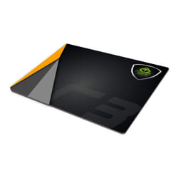 KeepOut R3 tapis de souris Tapis de souris de jeu Noir, Vert, Orange
