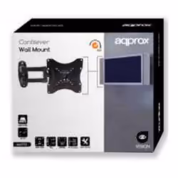 Approx APPST02 support pour téléviseur 37" Noir