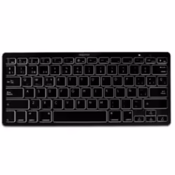 Approx APPKBBT02B, Sans fil, Bluetooth, QWERTY, Noir