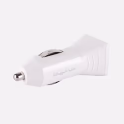 Approx APPUSBCARW chargeur d'appareils mobiles Smartphone Noir, Blanc Allume-cigare Auto