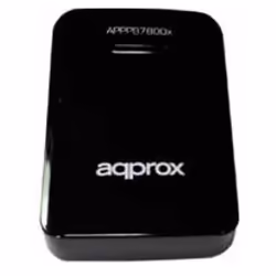 Approx APPPB7800BK, 7800 mAh, Noir